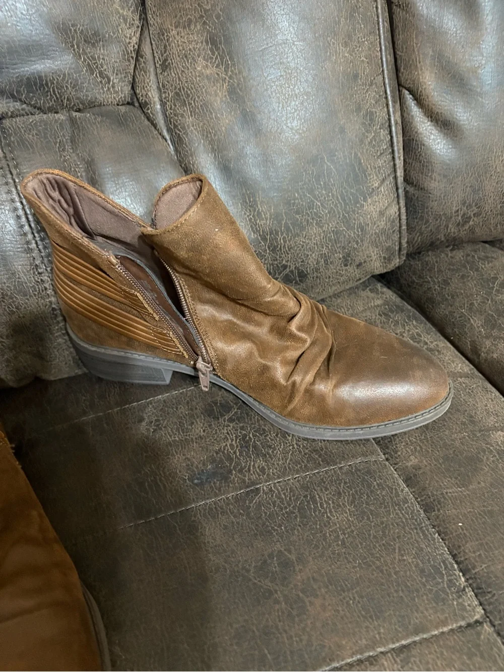 Women’s Brown Ankle Boots - Classic Casual Style